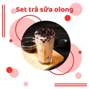 Set Trà Sữa Ô Long